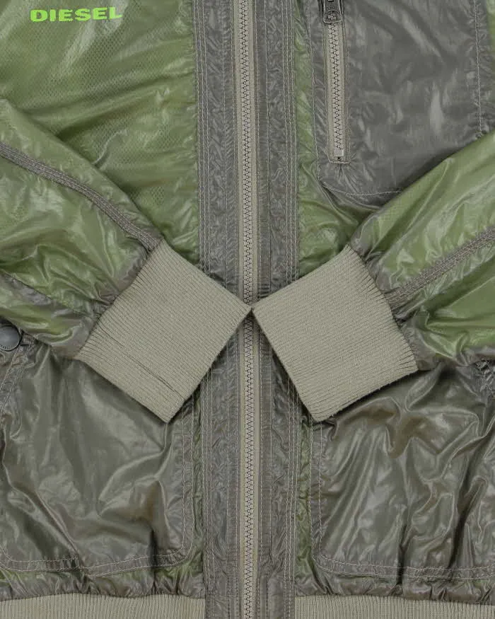 Vintage Y2K 00s Diesel Soft Shell Nylon Volt Bomber Jacket - S sold by Rokit product image thumbnail 4