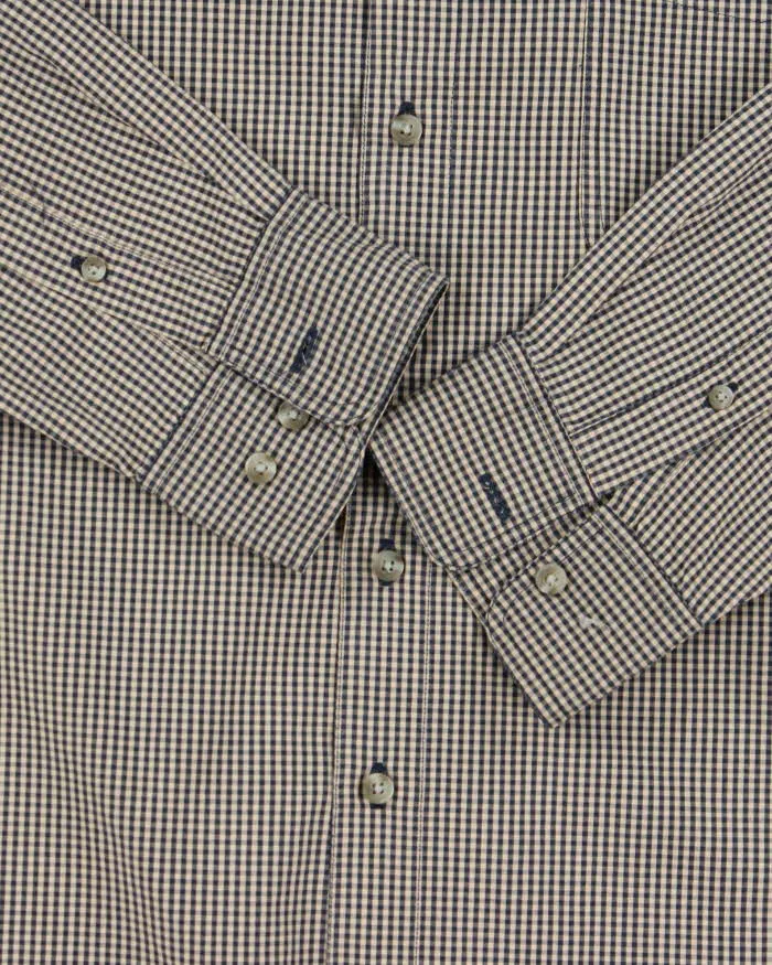 Vintage Eddie Bauer Checked Relaxed Fit Long Sleeve Shirt - L sold by Rokit product image thumbnail 5