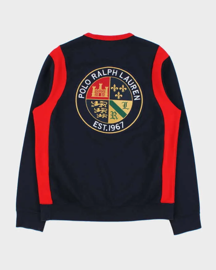Vintage Polo Ralph Lauren Big Pony 67 Cookie Patch Heavyweight Crewneck Sweatshirt - L sold by Rokit product image thumbnail 2