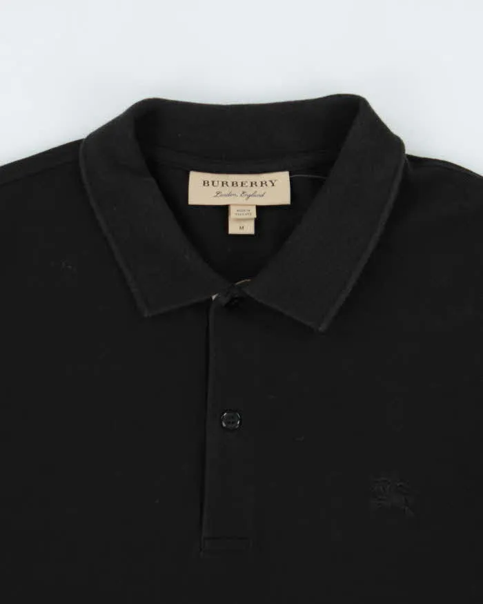 Vintage Burberry Nova Check-Placket Long Sleeve Polo Shirt - M sold by Rokit product image thumbnail 5