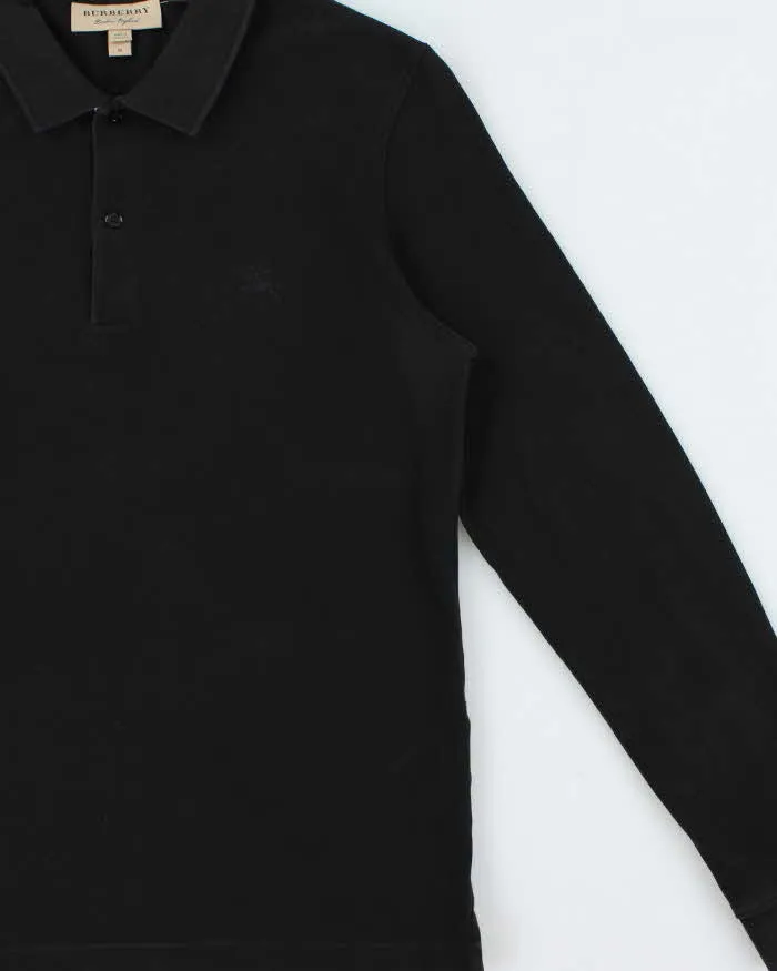 Vintage Burberry Nova Check-Placket Long Sleeve Polo Shirt - M sold by Rokit product image thumbnail 3