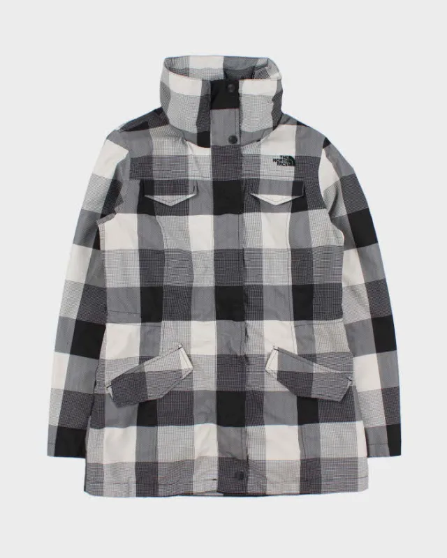 Vintage The North Face Women's Buffalo Plaid Lightweight DryVent Waterproof Parka Jacket - S made by The North Face