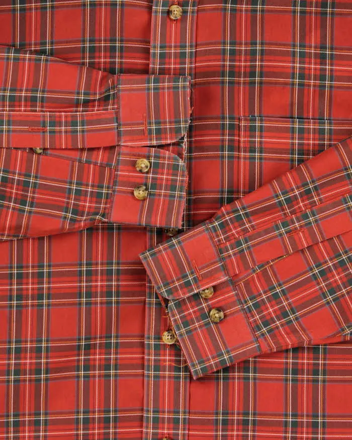 Vintage Brooks Brothers Checked Long Sleeve Shirt - M sold by Rokit product image thumbnail 5