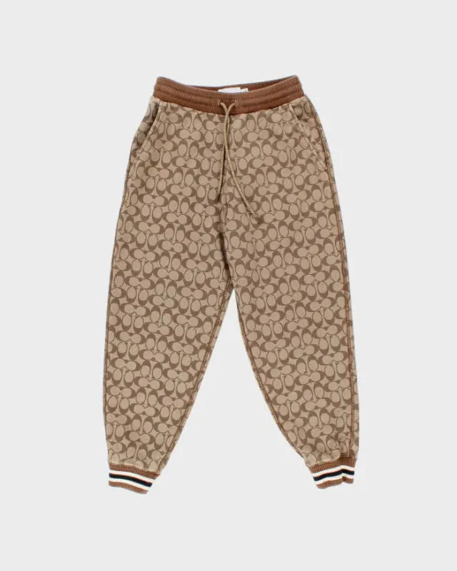 2021 Coach x Jennifer Lopez Signature Monogram Heavyweight Cotton Joggers - S made by Coach