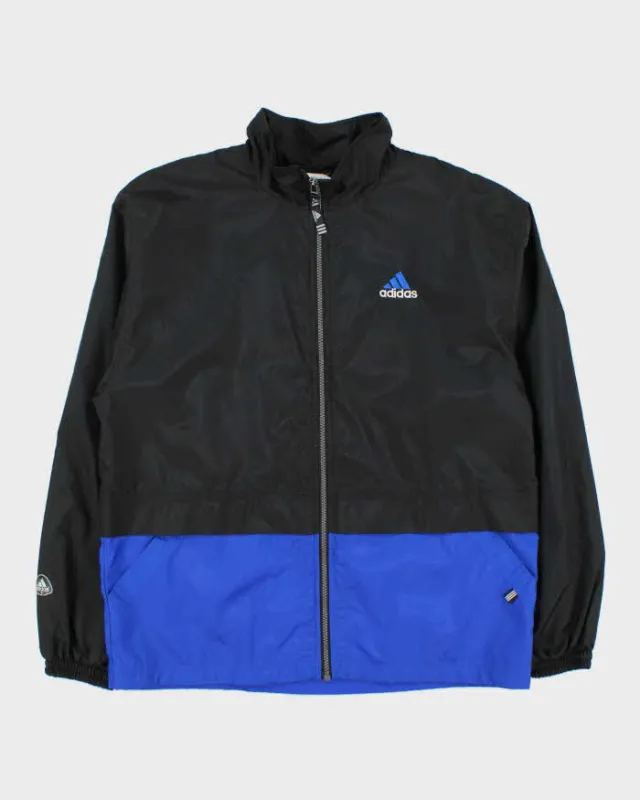 Vintage 1990s Adidas Classic Embroidered Shell Windbreaker Jacket - S made by Adidas