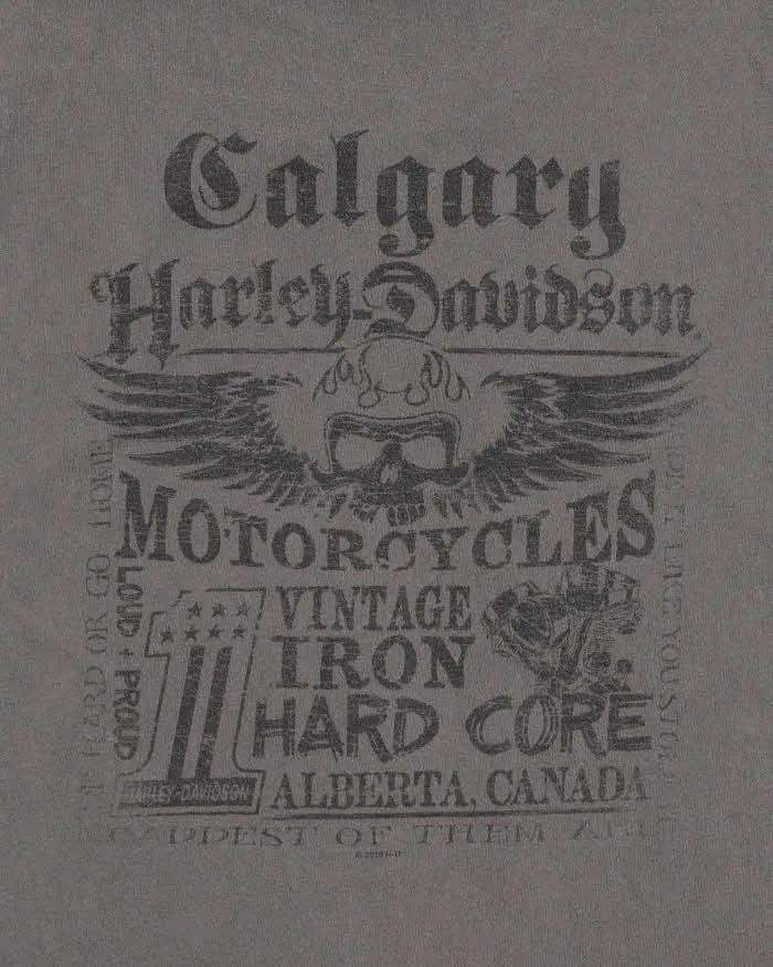 Vintage Harley Davidson Made In USA Heavyweight Crewneck T-Shirt - 3XL sold by Rokit product image thumbnail 5