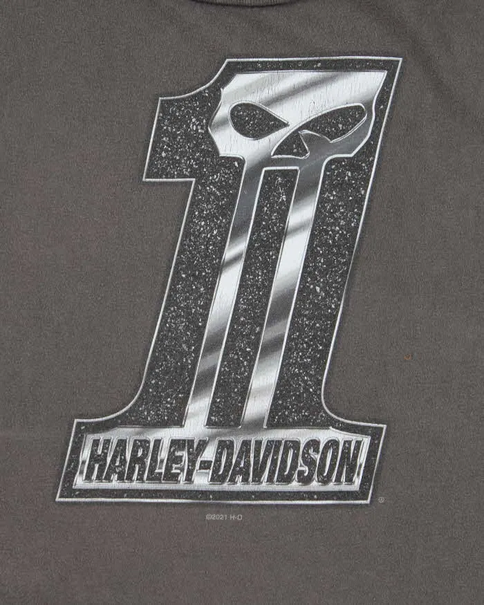 Vintage Harley Davidson Made In USA Heavyweight Crewneck T-Shirt - 3XL sold by Rokit product image thumbnail 4
