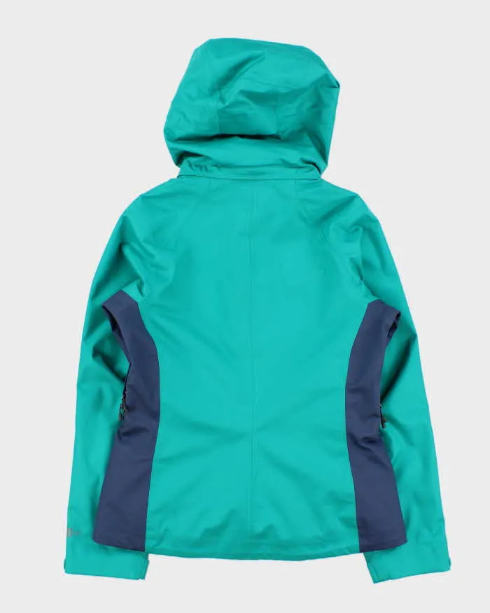 Vintage Patagonia Women's Teal Heavyweight Soft Shell 'H2no' Mountaineering Jacket - S sold by Rokit product image thumbnail 2