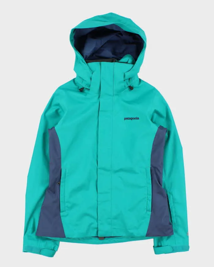 Vintage Patagonia Women's Teal Heavyweight Soft Shell 'H2no' Mountaineering Jacket - S sold by Rokit