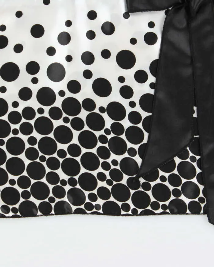 Vintage Y2k 2000s Heart Soul Spotty Polka Dot Satin Cami Top - S sold by Rokit product image thumbnail 4