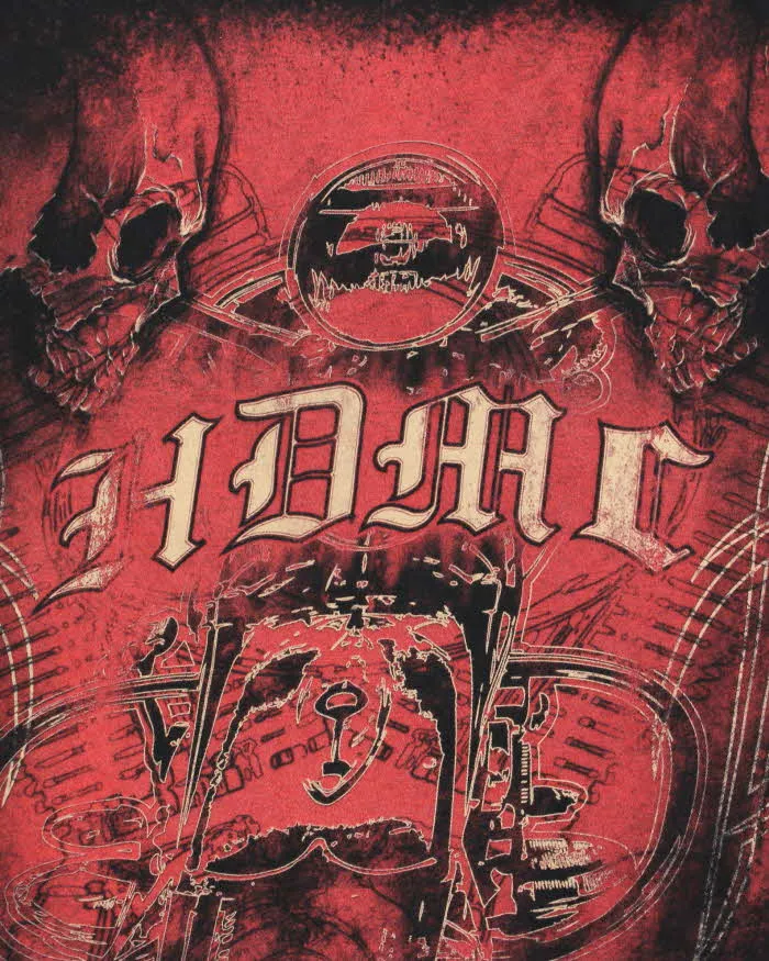 Vintage Harley Davidson Denver Colorado Motorcycle Club Skeleton Crewneck T-Shirt - XL sold by Rokit product image thumbnail 5