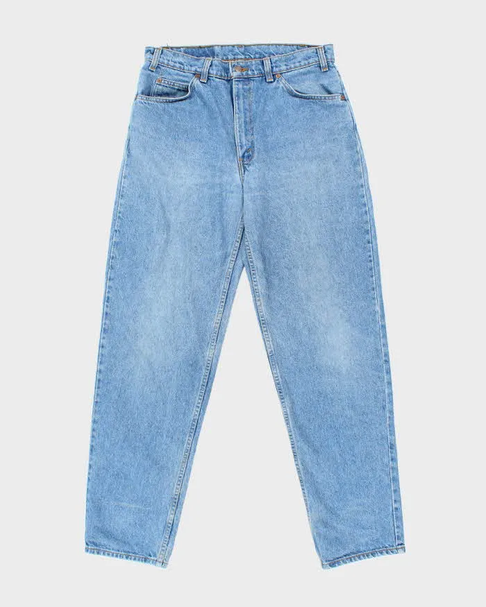 Vintage 1995 Levi's 634 Orange Tab Made In Canada Light Wash Denim Relaxed Straight Leg Jeans - W34 L34 sold by Rokit