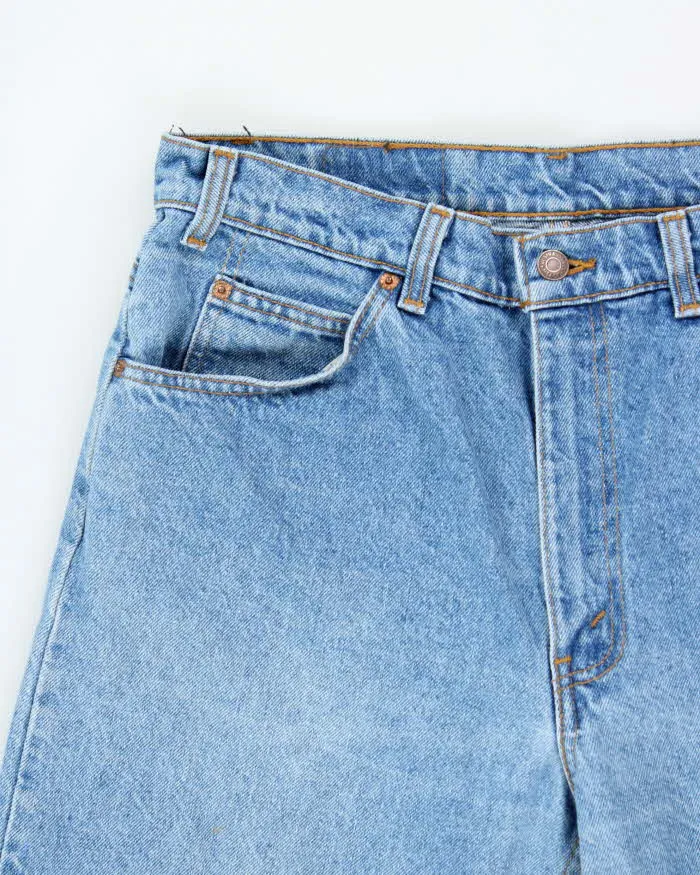 Vintage 1995 Levi's 634 Orange Tab Made In Canada Light Wash Denim Relaxed Straight Leg Jeans - W34 L34 sold by Rokit product image thumbnail 3