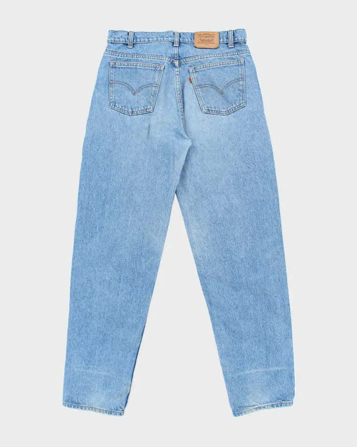 Vintage 1995 Levi's 634 Orange Tab Made In Canada Light Wash Denim Relaxed Straight Leg Jeans - W34 L34 sold by Rokit product image thumbnail 2