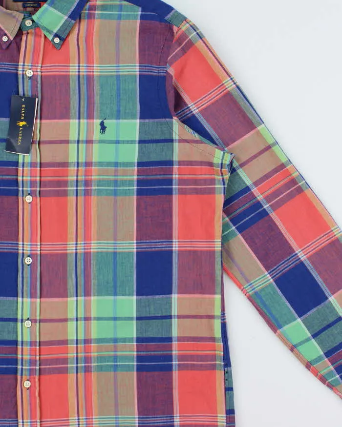 DSWT Ralph Lauren Indian Madras Plaid Classic Fit Long Sleeve Shirt - XL sold by Rokit product image thumbnail 3