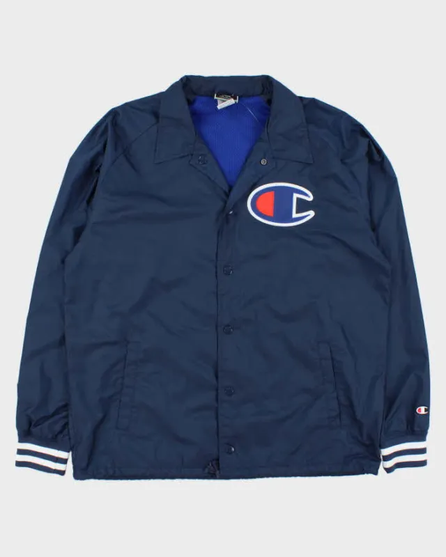 Vintage Champion Big Logo Shell Coach Jacket - L made by Champion