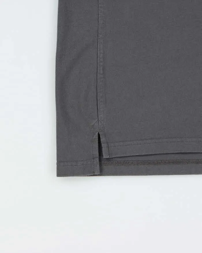 Vintage Arc'teryx Slate Grey 'Captive' Long Sleeve Polo Shirt - M sold by Rokit product image thumbnail 4