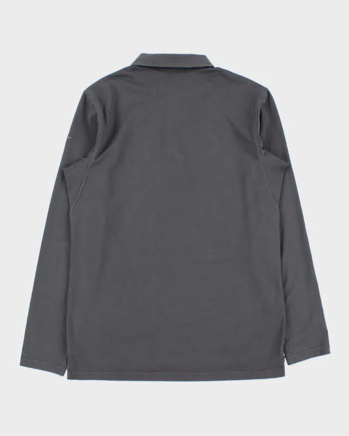 Vintage Arc'teryx Slate Grey 'Captive' Long Sleeve Polo Shirt - M sold by Rokit product image thumbnail 2