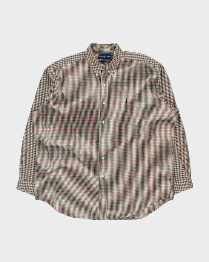 Vintage 1990s Ralph Lauren Checked Long Sleeve Shirt - XXL sold by Rokit