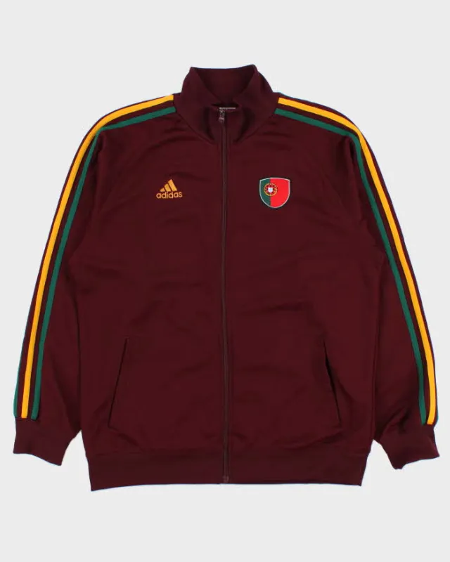 Vintage Y2K Adidas F50 2008 UEFA Euros Portugal National Team Football Track Jacket - M made by Adidas
