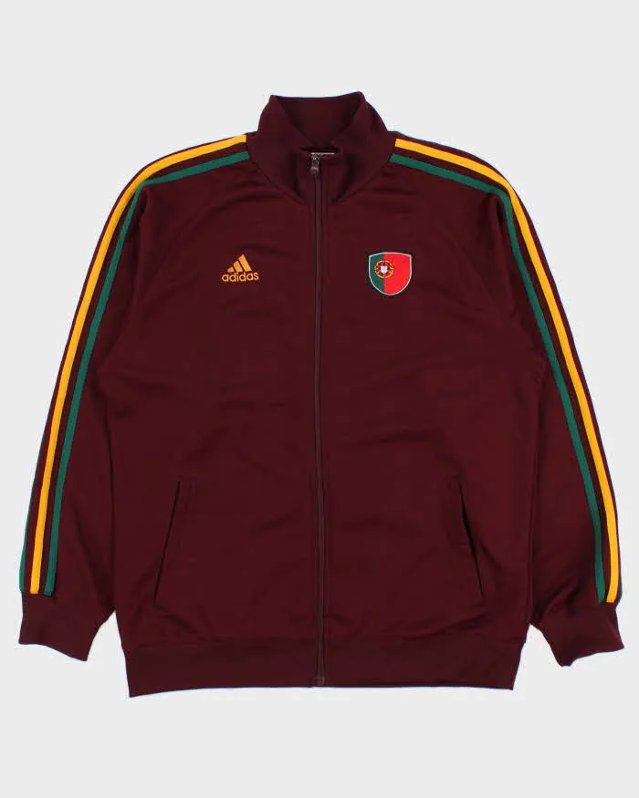 Vintage Y2K Adidas F50 2008 UEFA Euros Portugal National Team Football Track Jacket - M sold by Rokit