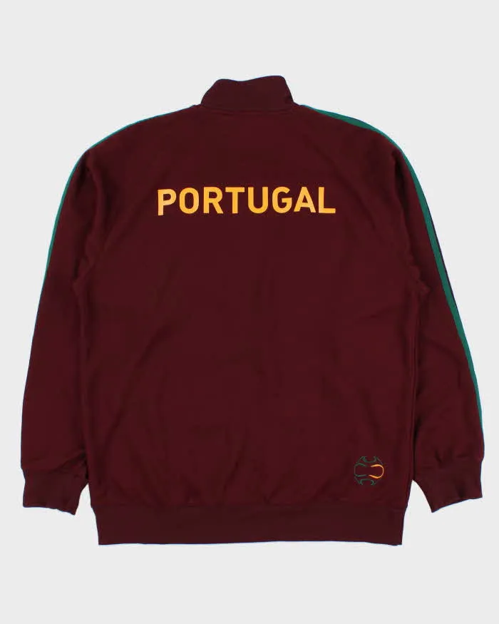 Vintage Y2K Adidas F50 2008 UEFA Euros Portugal National Team Football Track Jacket - M sold by Rokit product image thumbnail 2