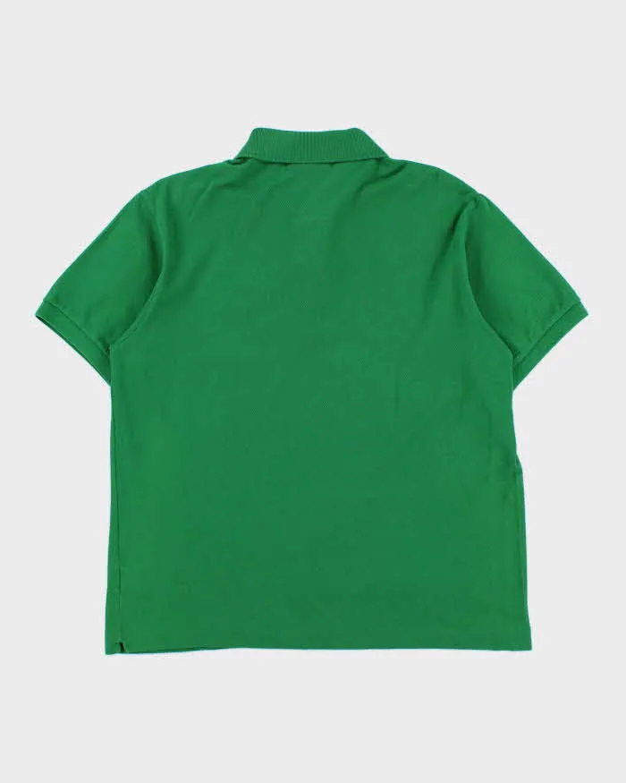 Vintage Lacoste Sea Green Classic Fit Croc Short Sleeve Polo Shirt - L sold by Rokit product image thumbnail 2