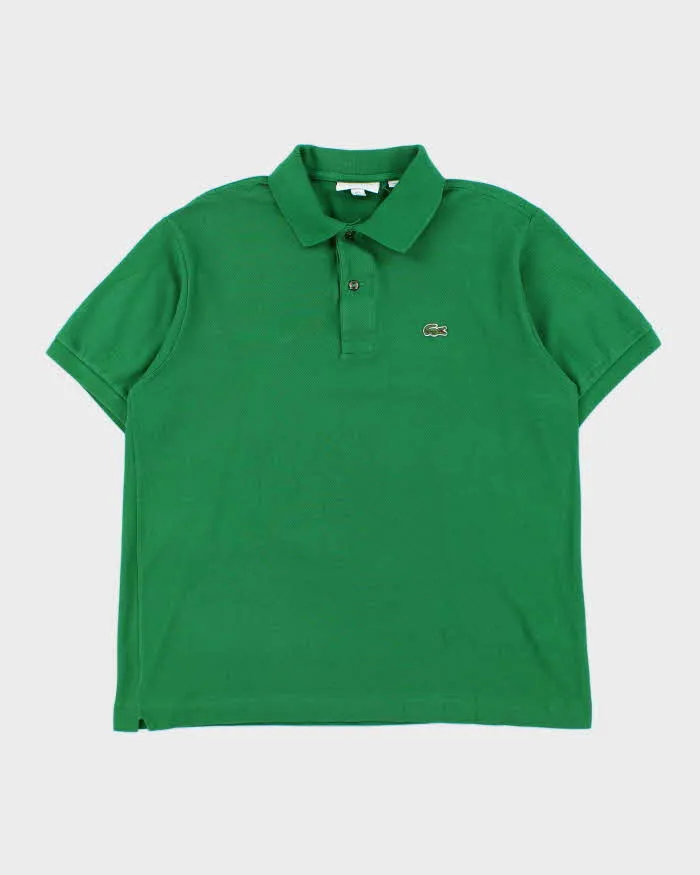 Vintage Lacoste Sea Green Classic Fit Croc Short Sleeve Polo Shirt - L sold by Rokit