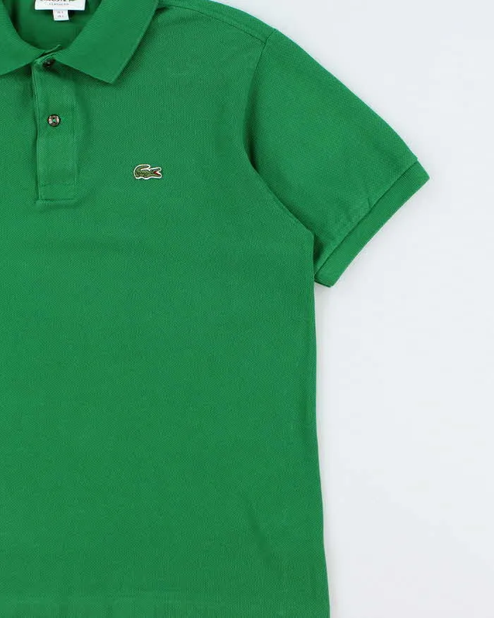Vintage Lacoste Sea Green Classic Fit Croc Short Sleeve Polo Shirt - L sold by Rokit product image thumbnail 3
