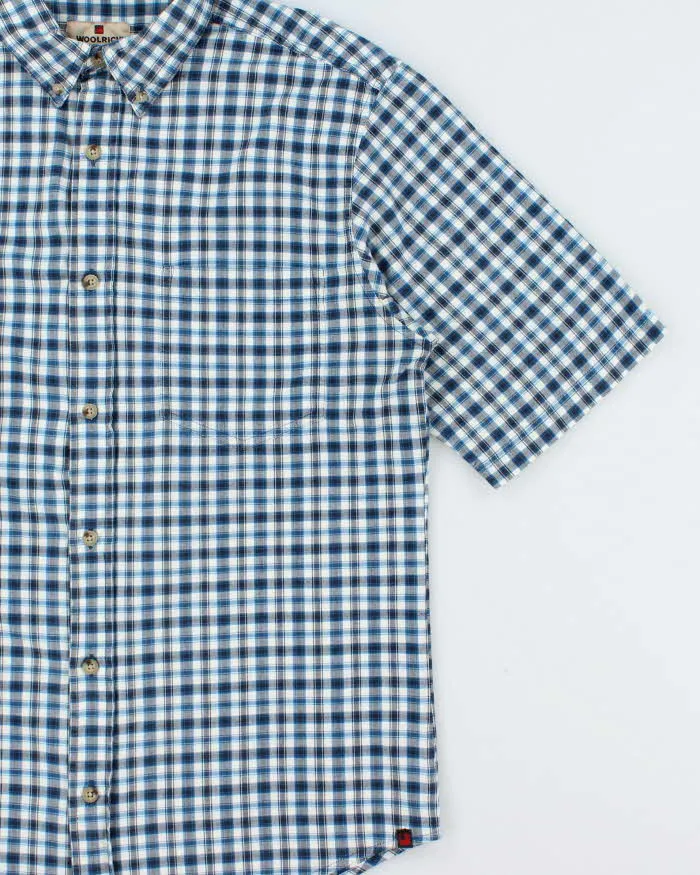 Vintage Woolrich Plaid Check Short Sleeve Shirt - M sold by Rokit product image thumbnail 3
