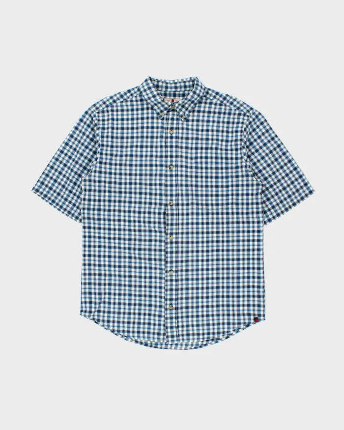 Vintage Woolrich Plaid Check Short Sleeve Shirt - M sold by Rokit
