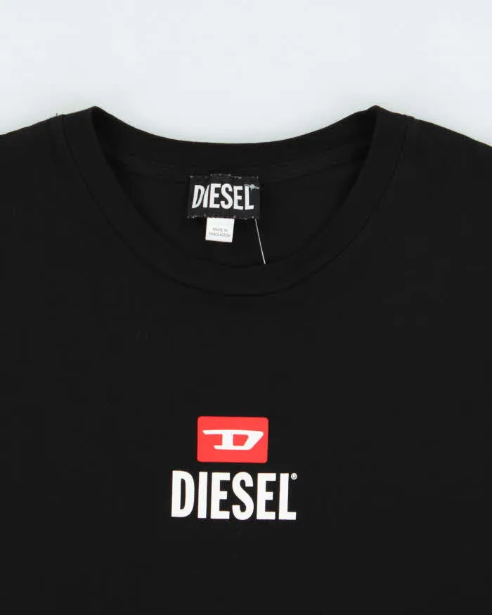 Vintage Diesel Classic Logo Slim Fit Crewneck Long Sleeve T-Shirt - M sold by Rokit product image thumbnail 5