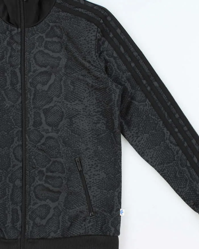 Vintage 2012 Adidas Originals Women's 40 Year Ann. Year Of The Snake Velour Trefoil Firebird Track Jacket - XS sold by Rokit product image thumbnail 3