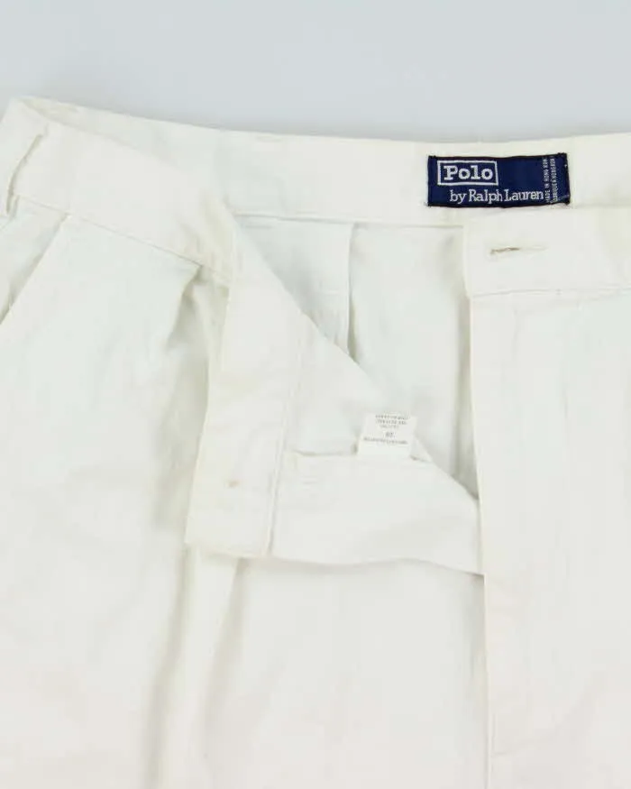 Vintage 1990s Polo Ralph Lauren Double Pleated Chino Relaxed Fit Leg Bermuda Shorts - W36 sold by Rokit product image thumbnail 5