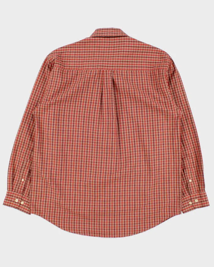 Vintage Y2K 00s Ralph Lauren Yarmouth Plaid Check Long Sleeve Pocket Shirt - L sold by Rokit product image thumbnail 2