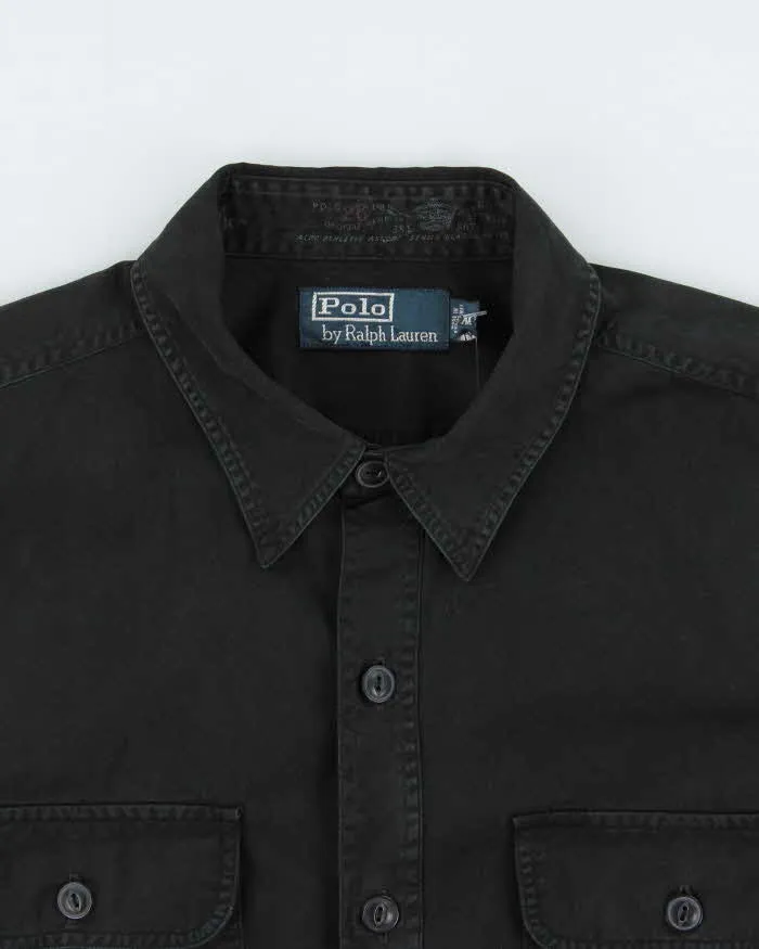 Vintage 1990s Polo Ralph Lauren Plain Pocket Short Sleeve Shirt - M sold by Rokit product image thumbnail 5
