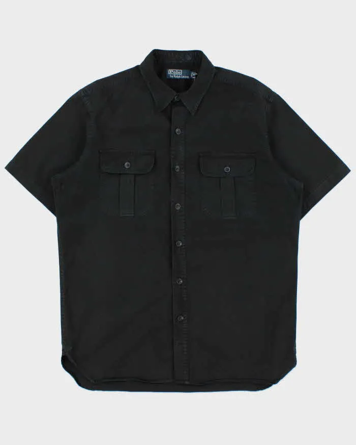 Vintage 1990s Polo Ralph Lauren Plain Pocket Short Sleeve Shirt - M sold by Rokit