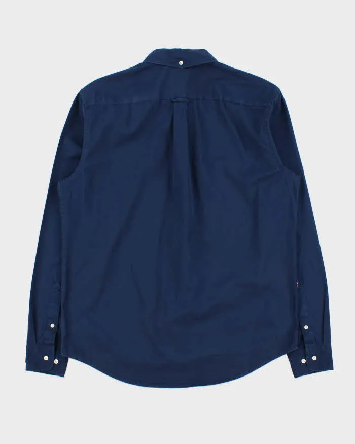 Vintage Lacoste Live Deep Sea Navy Classic Croc Long Sleeve Shirt - L sold by Rokit product image thumbnail 2