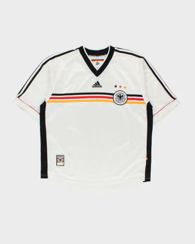 Vintage 1998 World Cup Adidas Germany Home Football Shirt - XL made by Adidas