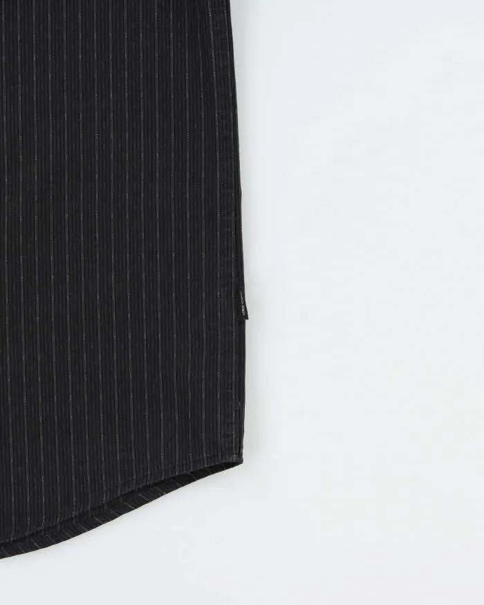Vintage 1990s Calvin Klein Striped Pocket Short Sleeve Shirt - XL sold by Rokit product image thumbnail 4