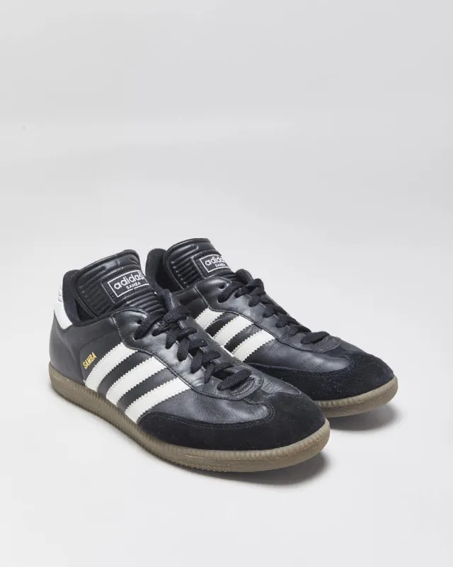Vintage 2003 Adidas Samba OG Black/Gum Trainers - UK9 made by Adidas