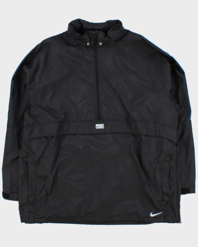 Vintage Y2K 00s Nike Shell Half-Zip Hooded Pullover Windbreaker Jacket - XL made by Nike