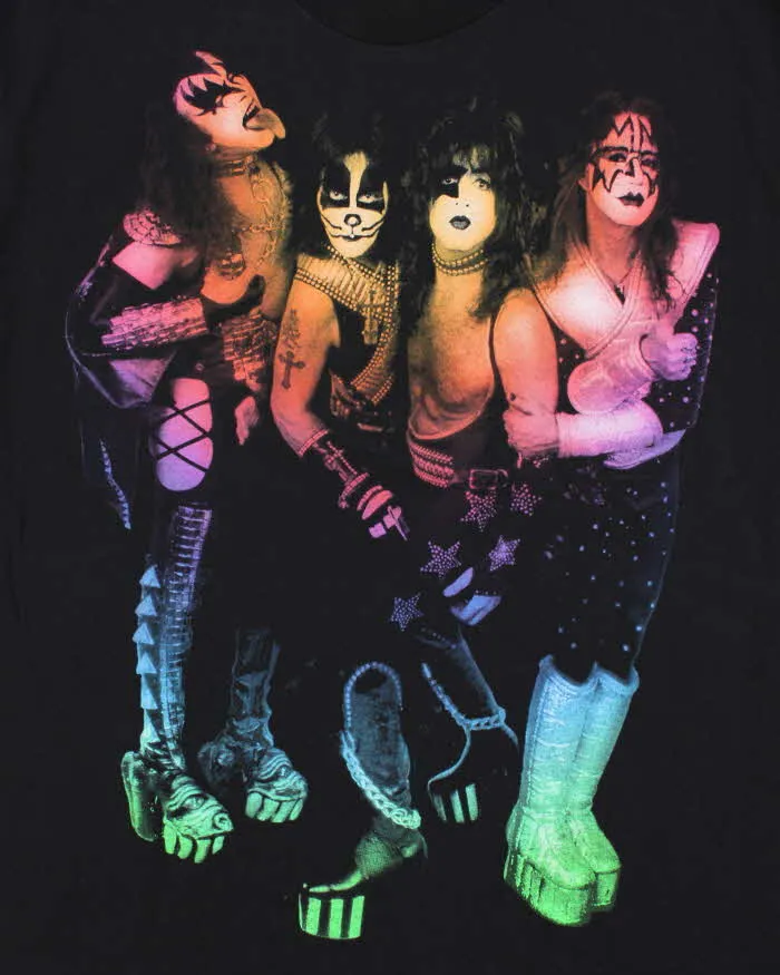 Vintage KISS 'Alive' Worldwide 1996 '97 Tour Heavyweight Murina Made In USA Crewneck T-Shirt - XL sold by Rokit product image thumbnail 4