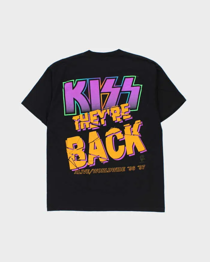 Vintage KISS 'Alive' Worldwide 1996 '97 Tour Heavyweight Murina Made In USA Crewneck T-Shirt - XL sold by Rokit product image thumbnail 2