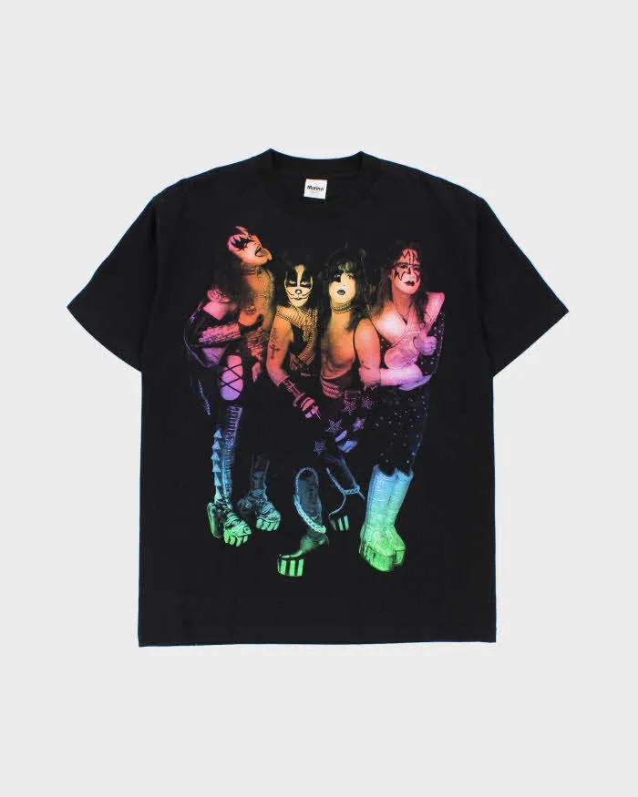 Vintage KISS 'Alive' Worldwide 1996 '97 Tour Heavyweight Murina Made In USA Crewneck T-Shirt - XL sold by Rokit