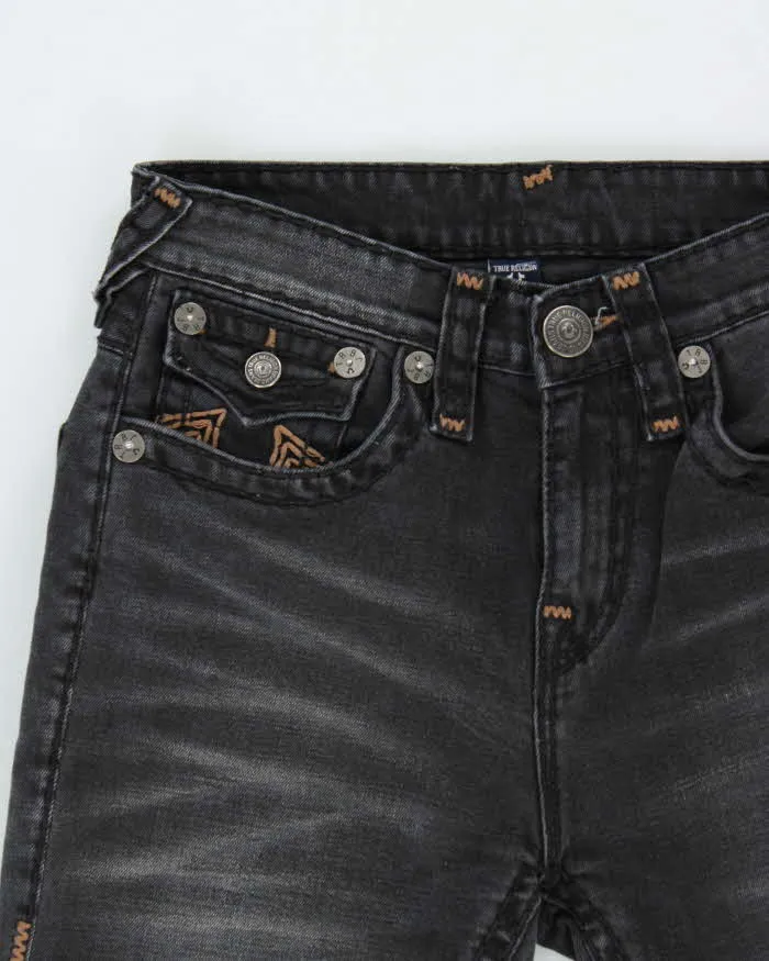 Vintage True Religion Ricky Flap Made In USA High-Rise Denim Slim Bootcut Jeans - W30 L30 sold by Rokit product image thumbnail 3