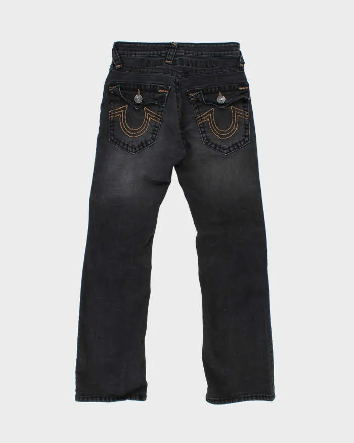 Vintage True Religion Ricky Flap Made In USA High-Rise Denim Slim Bootcut Jeans - W30 L30 sold by Rokit product image thumbnail 2