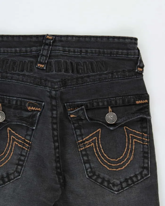 Vintage True Religion Ricky Flap Made In USA High-Rise Denim Slim Bootcut Jeans - W30 L30 sold by Rokit product image thumbnail 4