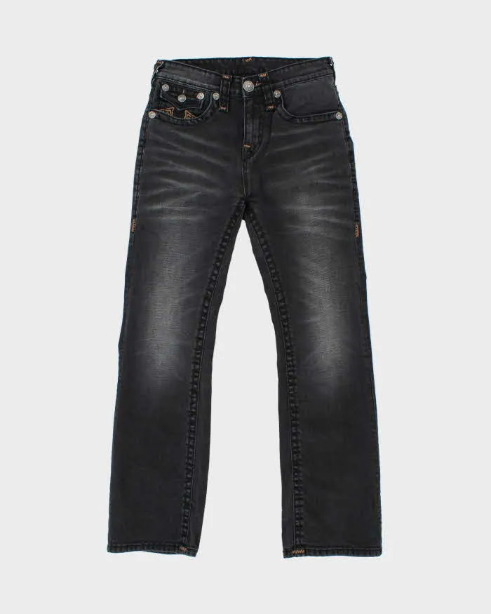 Vintage True Religion Ricky Flap Made In USA High-Rise Denim Slim Bootcut Jeans - W30 L30 sold by Rokit