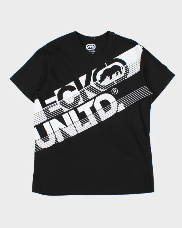 Vintage Y2K 00s Ecko UNTLD Heavyweight V-Neck T-Shirt - L made by Ecko Unlimited